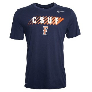 Nike Dri-Fit Cotton SS Navy Tee